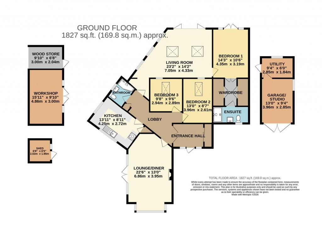 Floorplans For Centry Road, Brixham