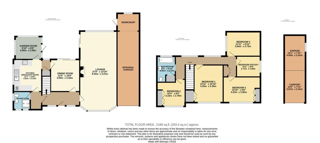 Floorplans For Nut Tree Orchard, Brixham